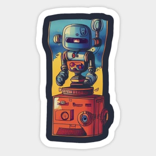 Pt.vii– Probably The Worlds Greatest Ever Robot Art Sticker